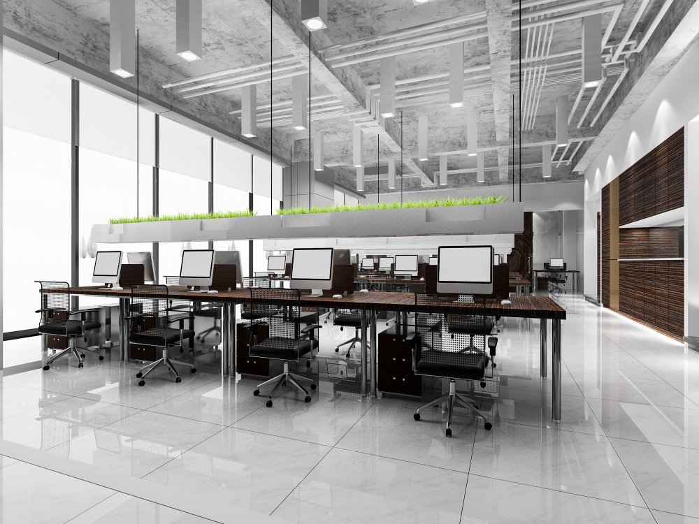 Modern Workspace Layout